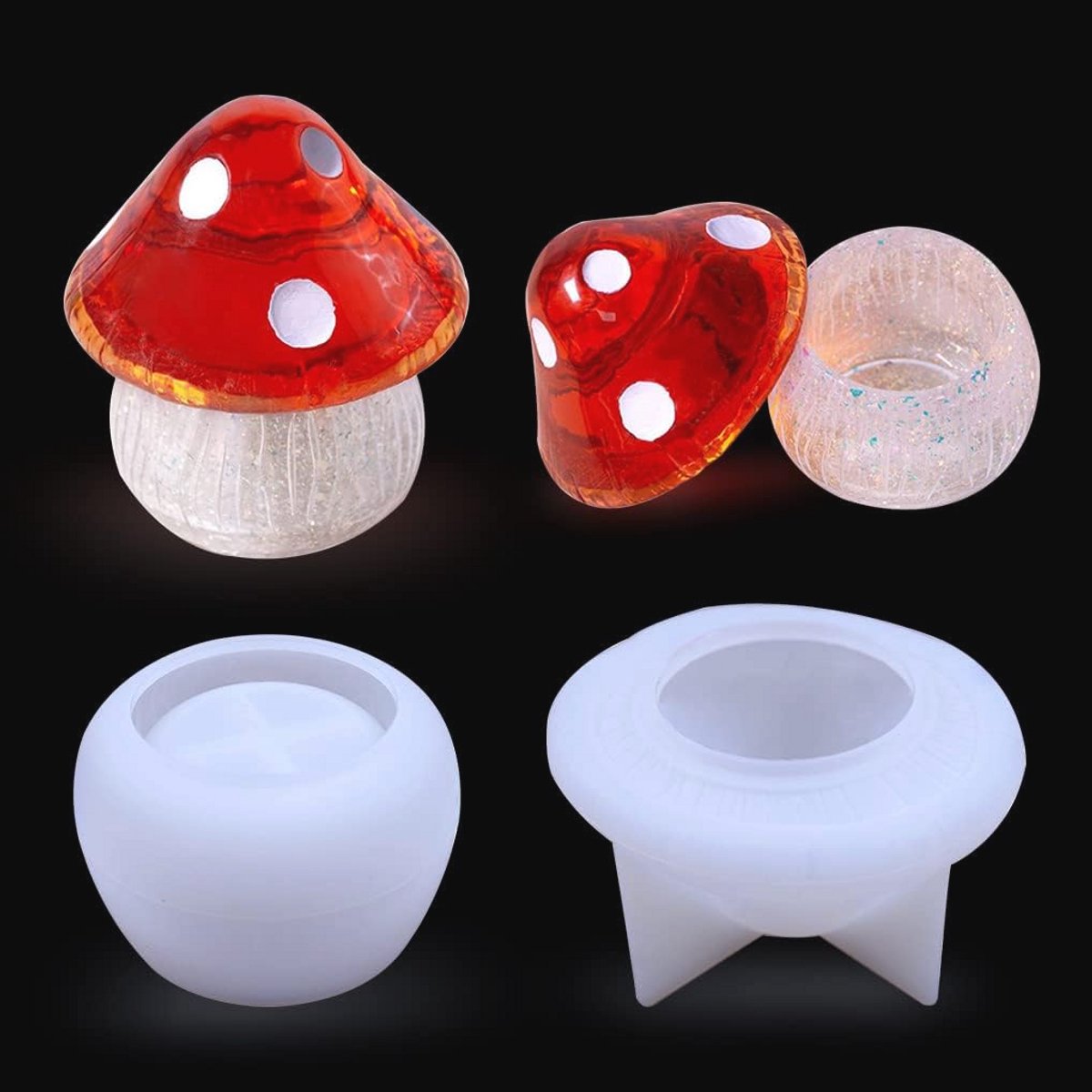 Siliconen Gietvorm voor DIY Sieraden en Opbergdozen