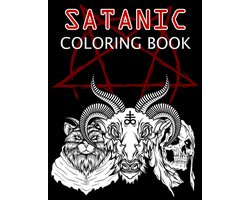 Gothic en Occulte Kleurboek met Demonen, Baphomet en Heksen