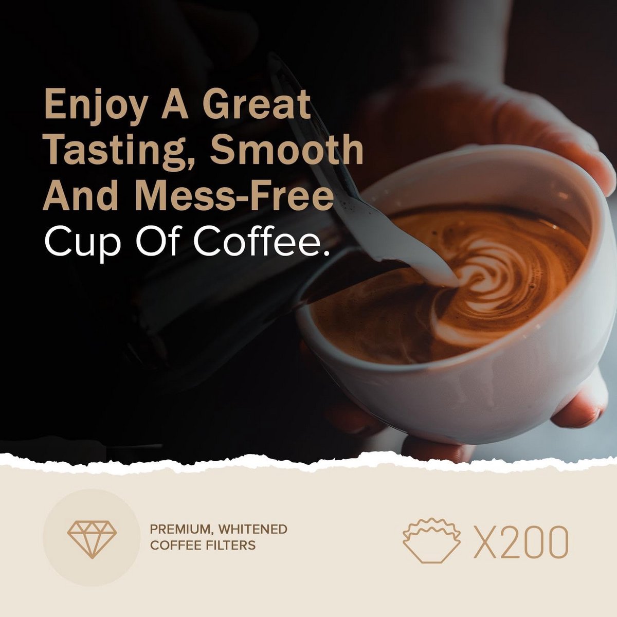 Commerciële Koffiefilterpapier - Compatibel met Diverse Koffiemachines