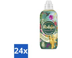 Robijn – Wasverzachter – Intense Paradise Secret – 765 ml - Voordeelverpakking - 24 stuks