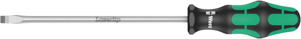Sleufschroevendraaier 1,2 x 8 x 175 mm voor professionele toepassingen