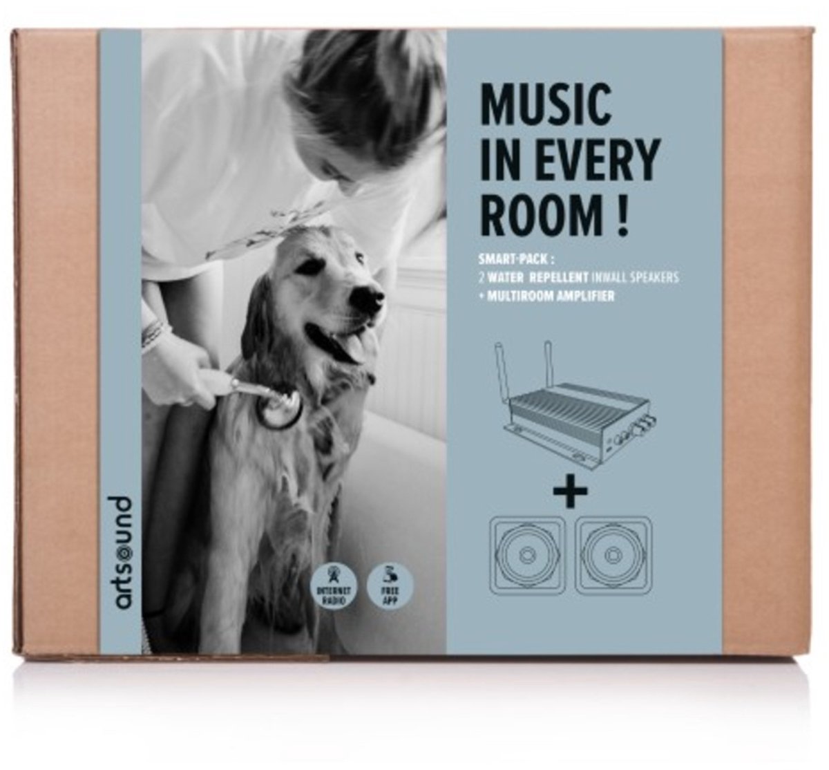 Artsound Smart Pack Repellent/HPSQ525 - Zwart