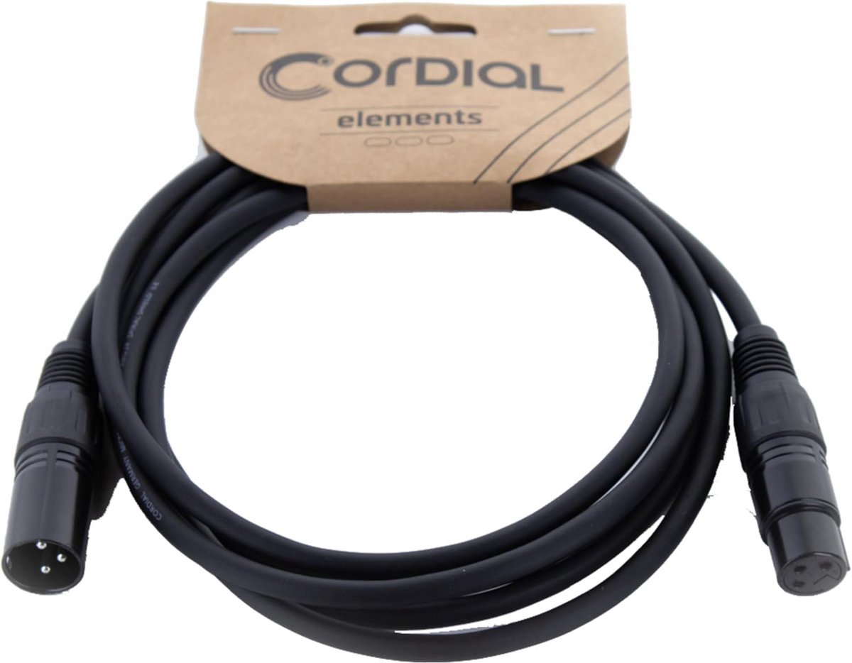 5 meter XLR microfoonkabel