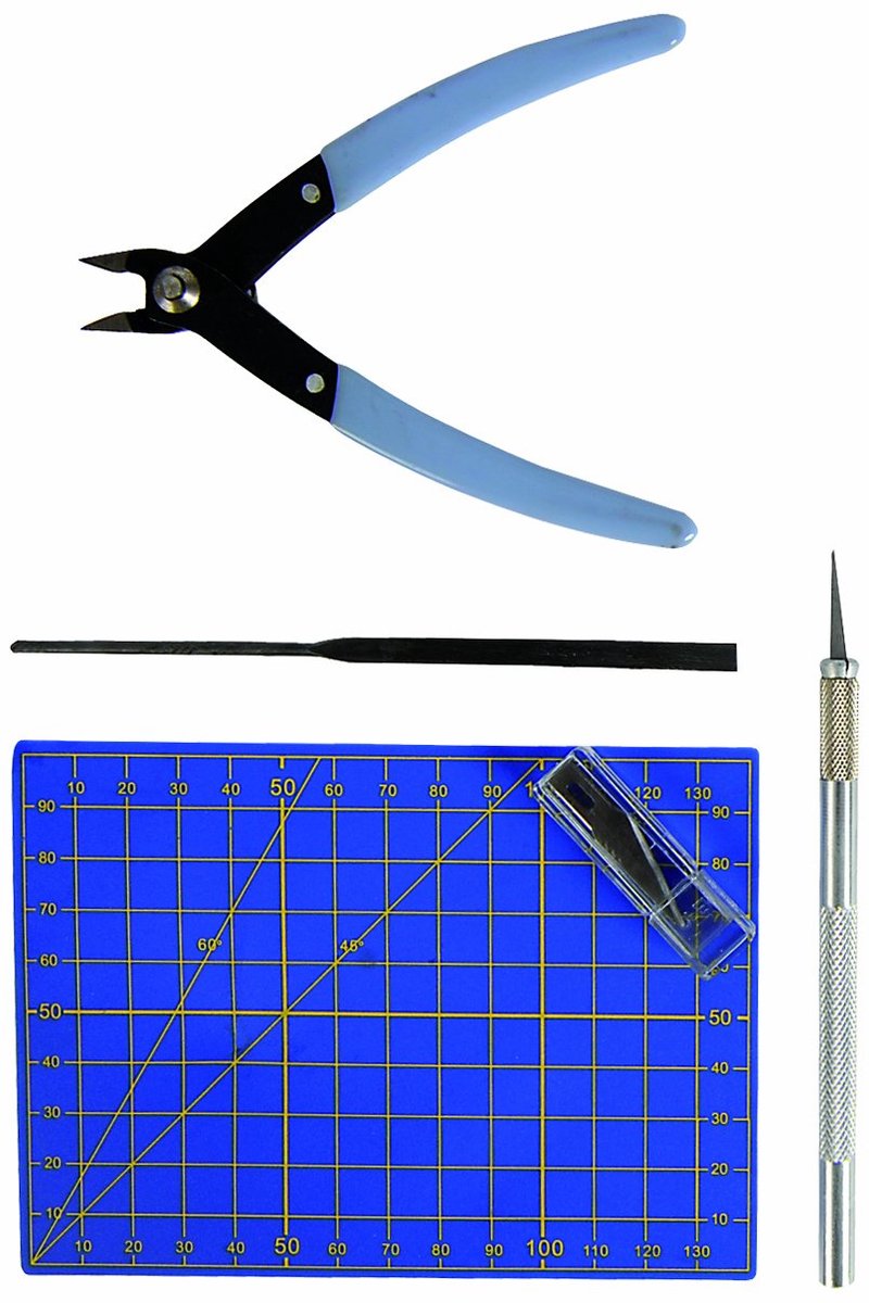 IMPERATORIS® Modelbouw Gereedschapsset voor Hobby – Reparatie- en Bouwgereedschap voor Modelbouw – Complete Hobby Gereedschap Set