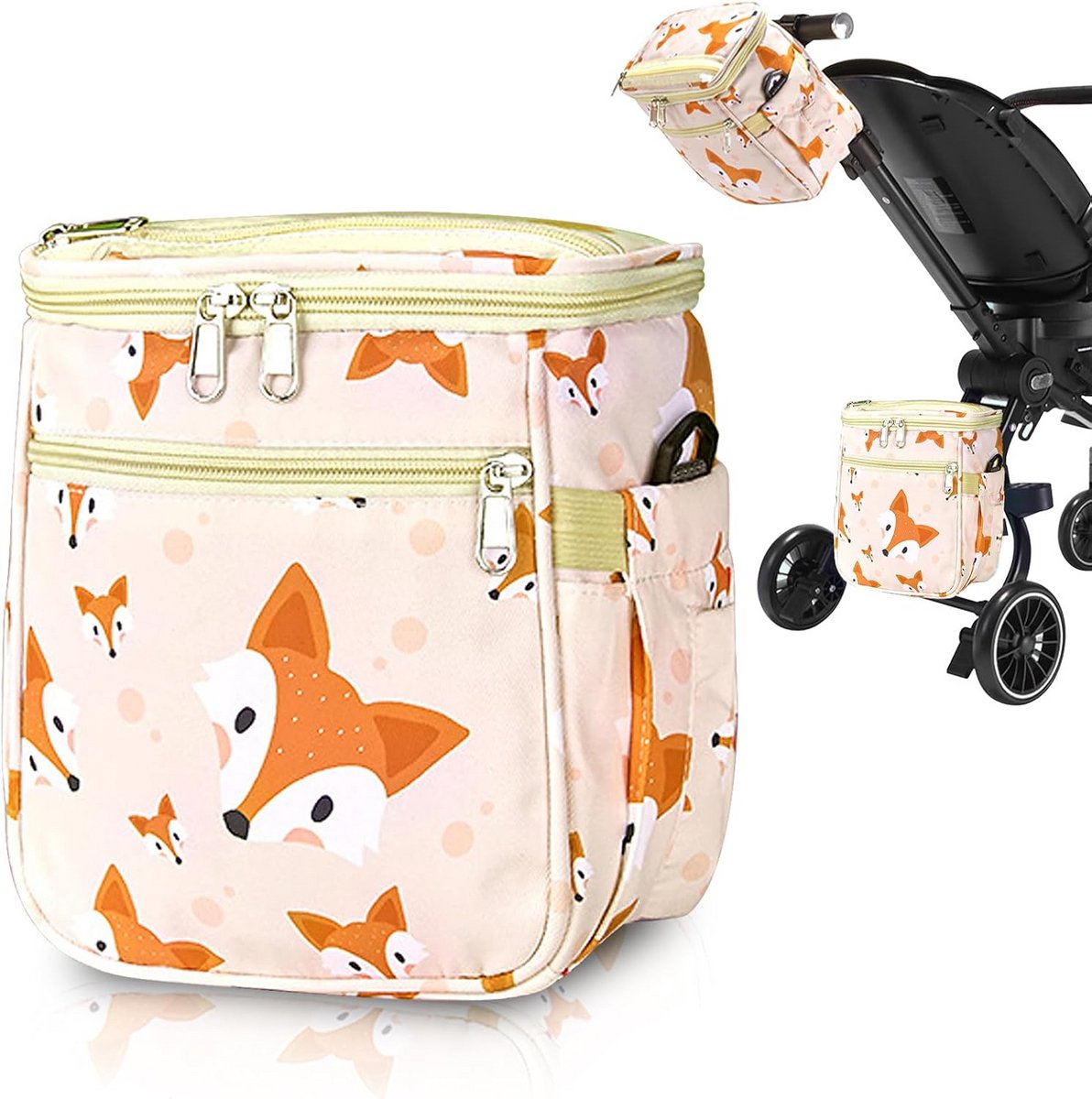 Handlebar Bag for Children, Bicycle Basket for Children, Front Bike Basket for Boys and Girls, Scooter, Suitable for Children's Bikes
