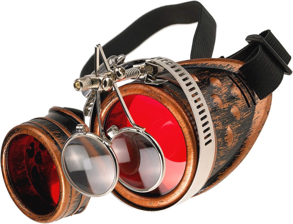 Veiligheidsbril voor lassen - Steampunk en Goth Cosplay Bril