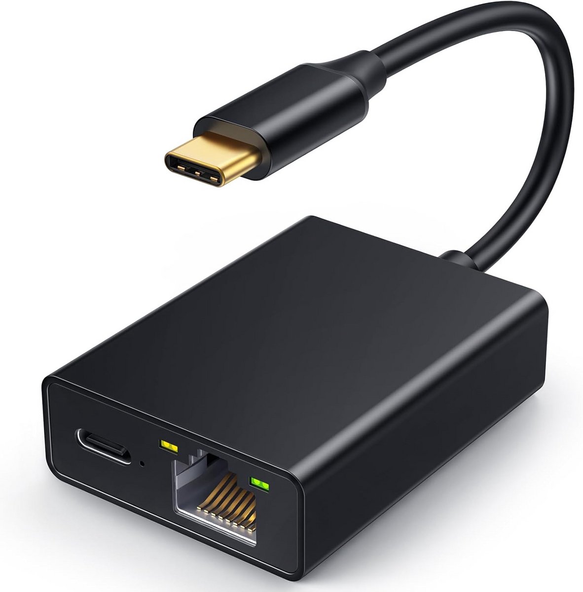 USB-C naar RJ45 Ethernet Adapter voor Streaming Sticks en Media Spelers