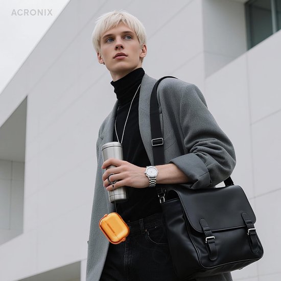 Compatibel met AirPods Pro 3 Hoes (2025), Transparante Schokbestendige Beschermhoes met Anti-Verloren Vergrendelingsclip Stand, Zachte TPU Heldere Airpods Pro 3e Generatie Hoes met van compatibel — afbeelding 5