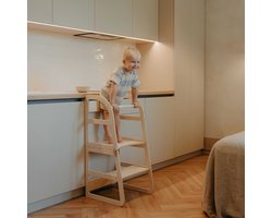 Transformeerbare keukentoren, converteerbaar 2-in-1