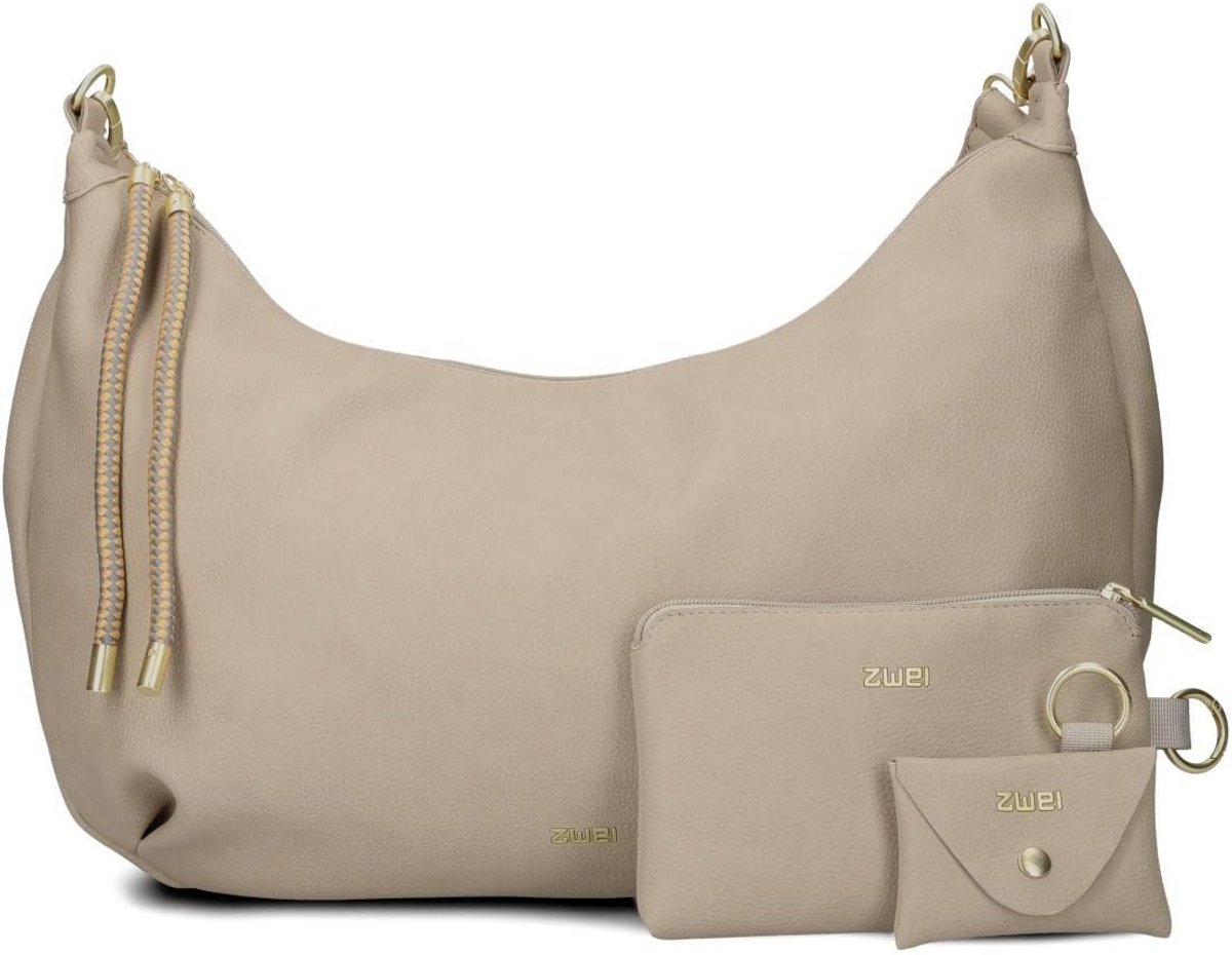 Uitbreidbare Dames Shopper Tas met Ritssluiting en Portemonnee - Grote Schoudertas