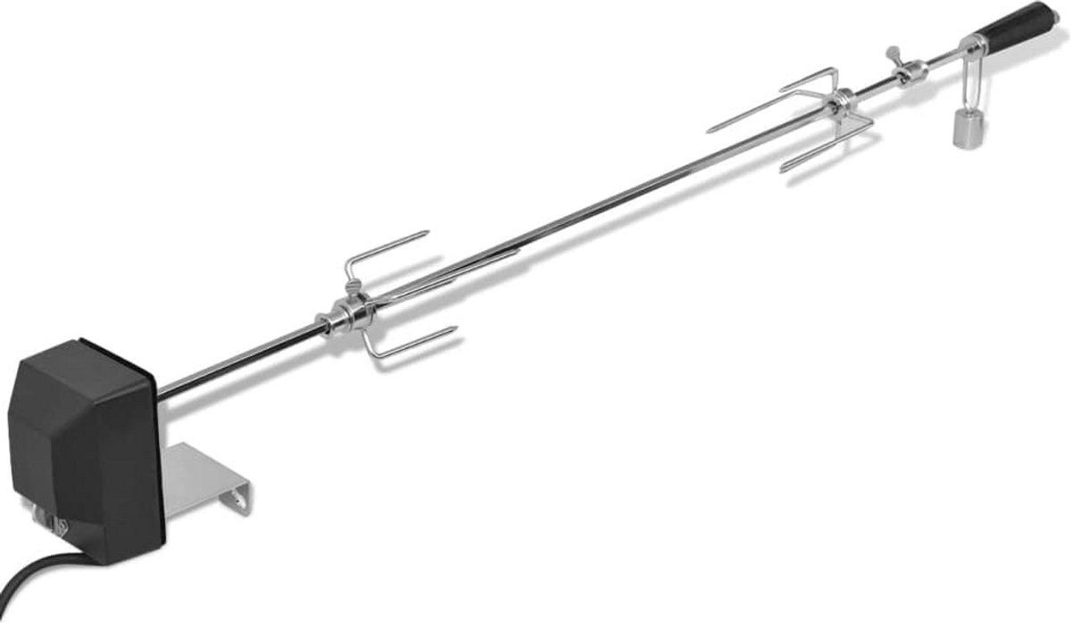 Draaispies met Motor voor BBQ en Open Vuur - 1000mm