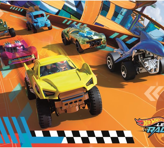 Clementoni - Kinderpuzzel - 104 Maxi Stukjes - Hot Wheels - Puzzel Voor ...