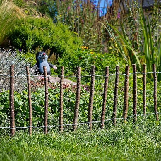 Kattennet Beschermingsset – 5 Houders, 10m X 65cm Gaas, Verzinkt Staal, Klimbeveiliging Voor Tuin, Eenvoudig Te Monteren