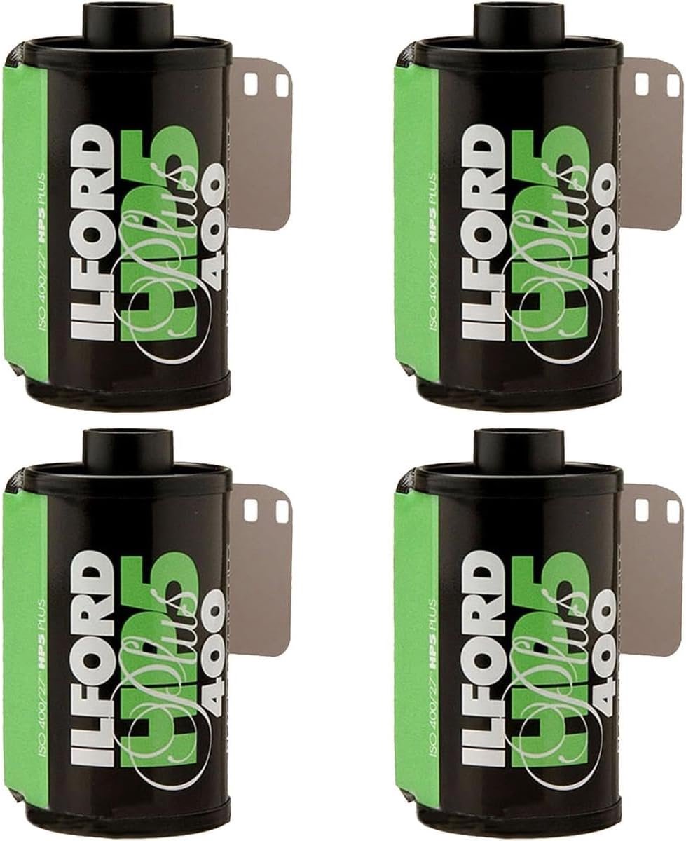 Zwart-wit film 35mm ISO 400 voor scherpe prints, 4 Rollen