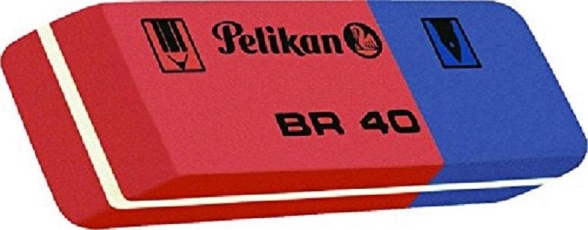 Grote Vlakgom Blauw Wit - Hoogwaardige Gum voor Thuis en Kantoor