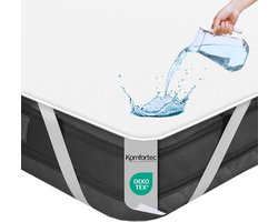 Waterdichte Matrasbeschermer 120x200cm - Ademend & Stille Anti-Allergie Matrasdek