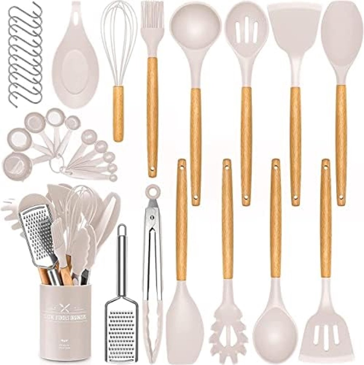 kitchen utensil set - Keukenhulpset - Keukengerei 34 Piece
