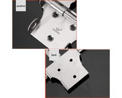 Roestvrijstalen Schuifbout Vergrendeling voor Deuren en Poorten, 1 Stuk