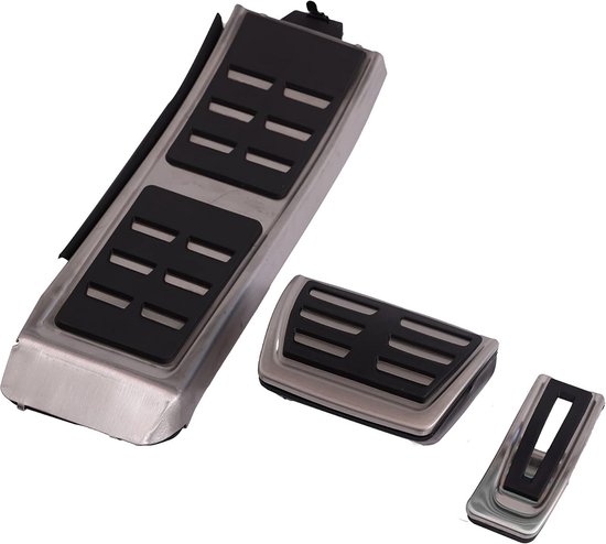 3-delig Pedaalset Voor Peugeot 206 En 206CC – Aluminium, Antislip, Linksgestuurd, Handmatige Versnellingsbak