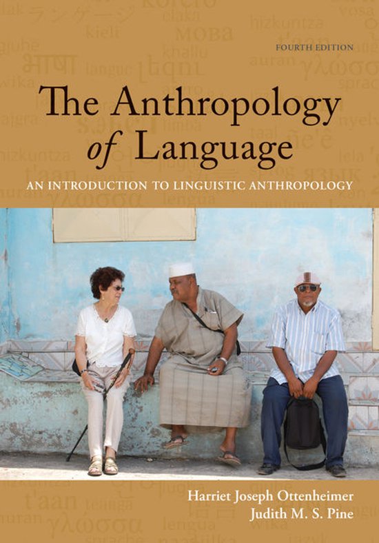 The Anthropology of Language - cover