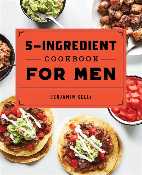 The 5-Ingredient Cookbook for Men - cover