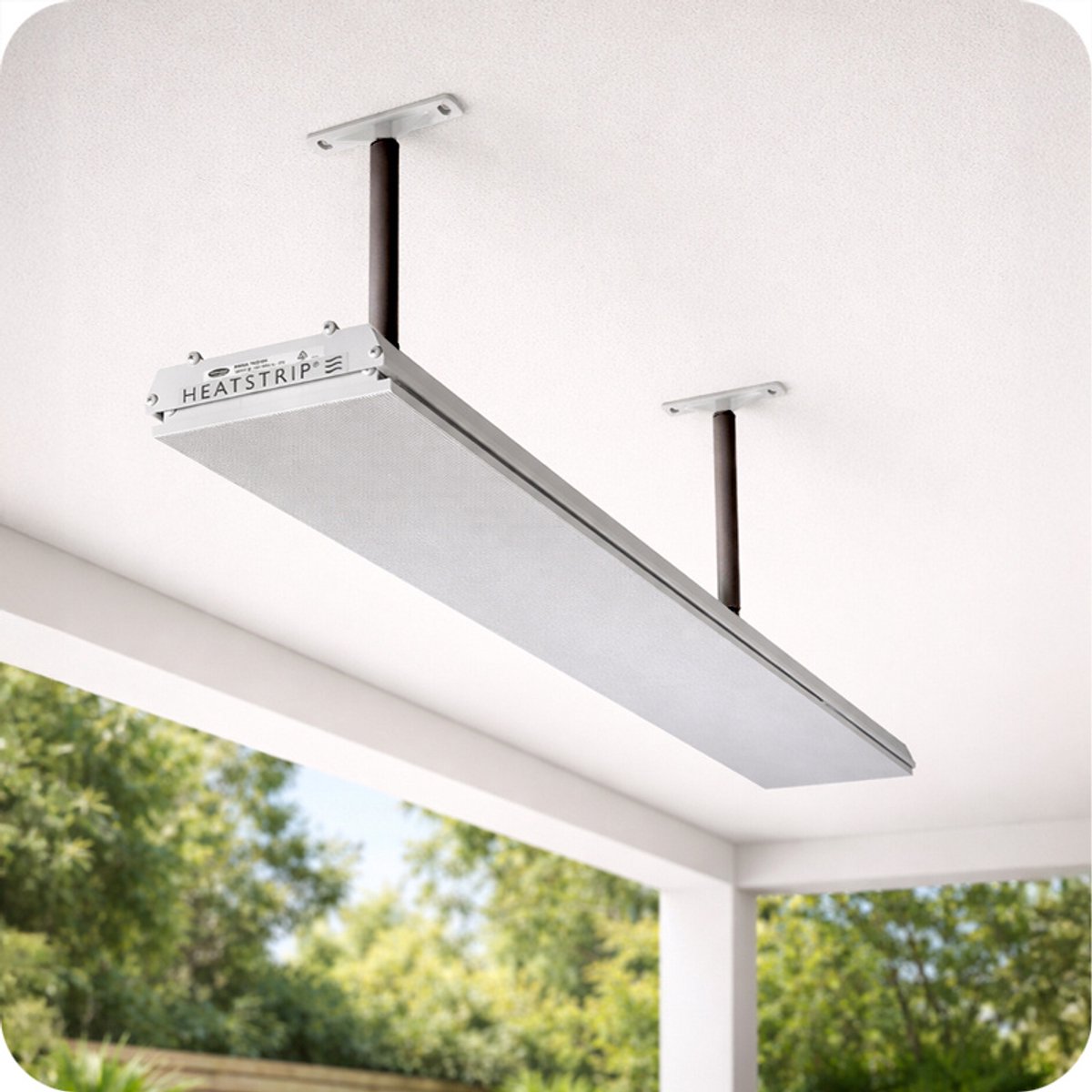 Heatstrip Verlengbeugels Zwart Maat: 90 cm