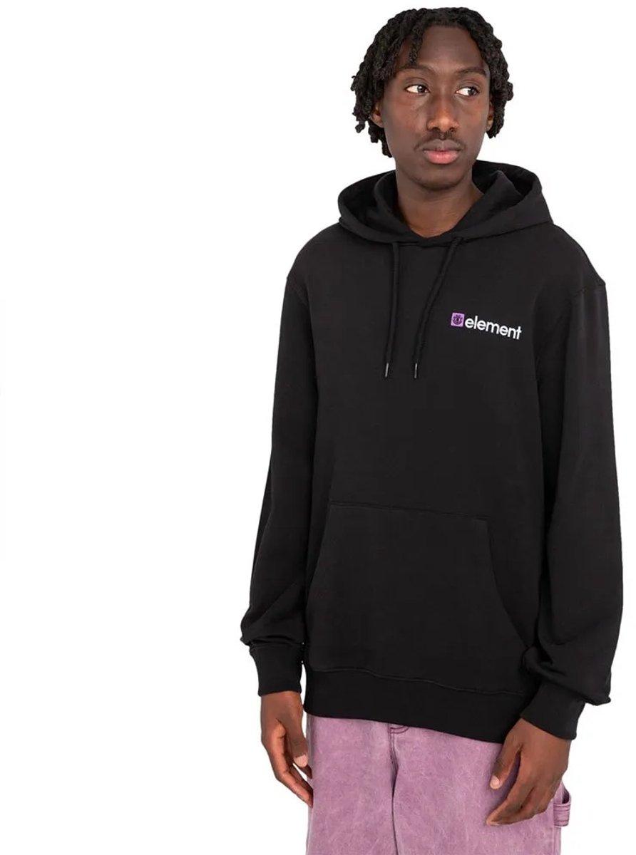 Element Joint Cube Hoodie M Man Zwart