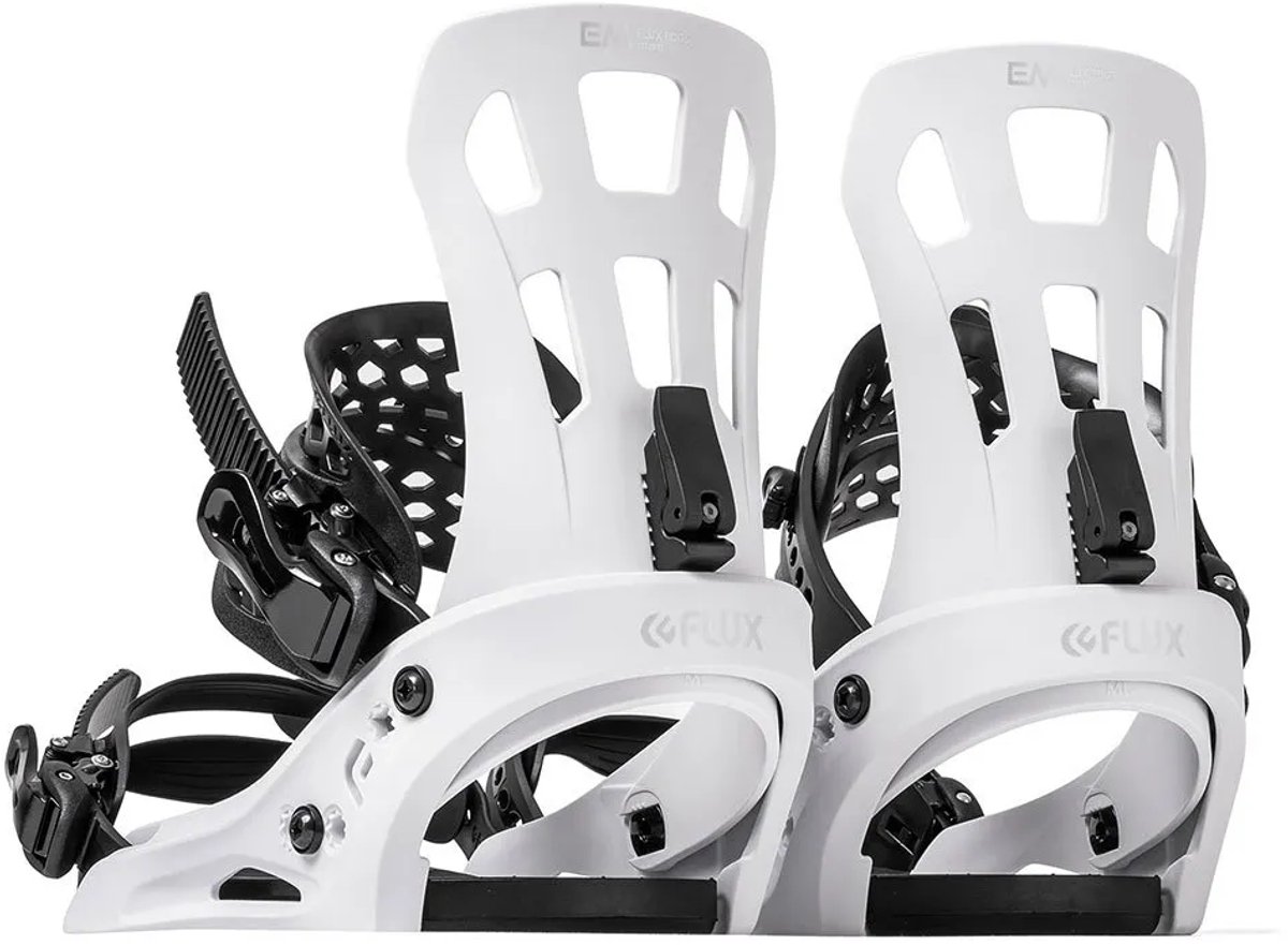 Flux Em Snowboardbindingen Zilver M