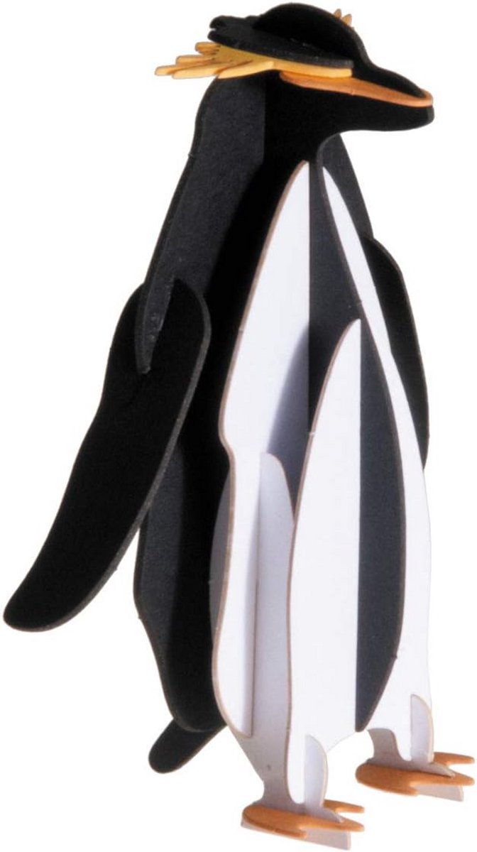 3D papiermodel pinguïn