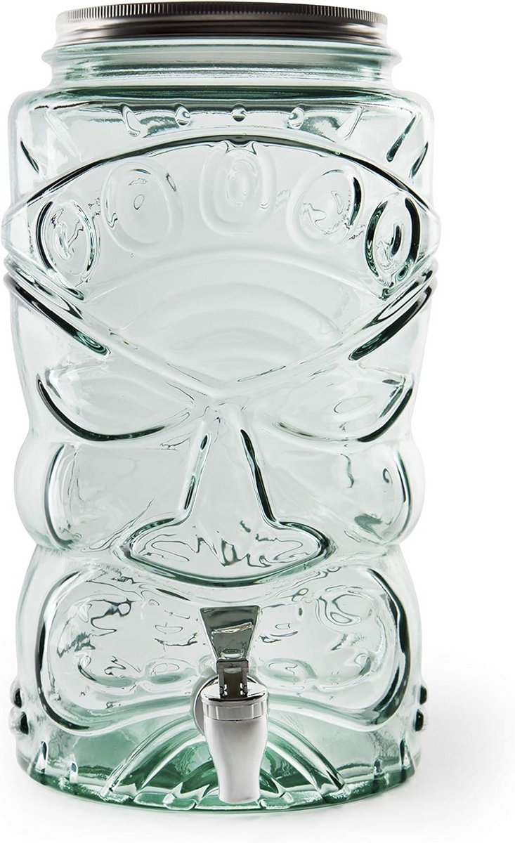 Glazen Drankdispenser met Tapkraan 6 Liter