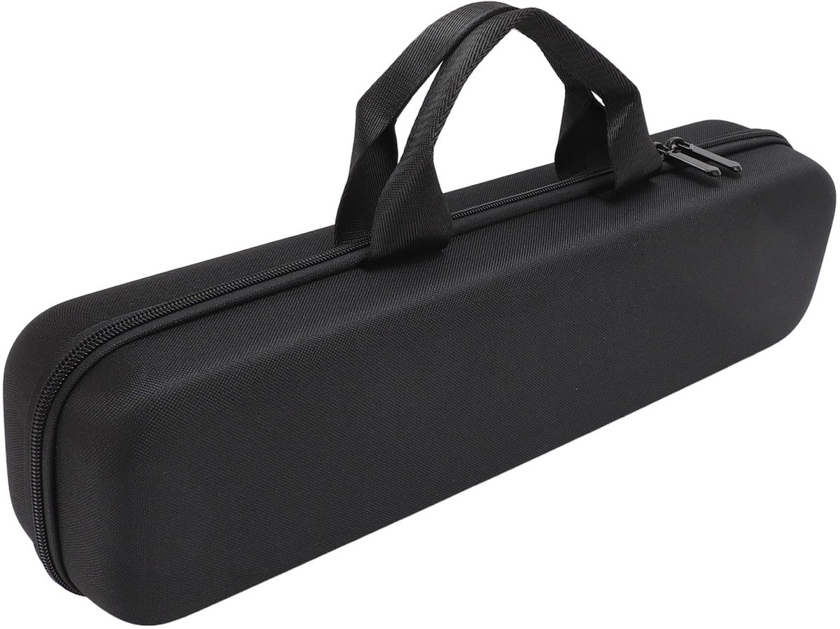 IMPERATORIS® Travel Case geschikt voor Dyson Föhn – Opbergtasje voor Haarstyler en Opzetstukken – Reisetui / Organizer met Vakken voor Hair Curler Accessoires – Toilettas voor Dames – Opbergtas en Reistas – Zwart