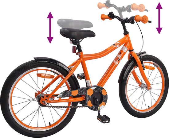 vidaXL - Kinderfiets - 20 - Inch - voor - 6-11 - jaar - oud - Oranje van VidaXL — afbeelding 5
