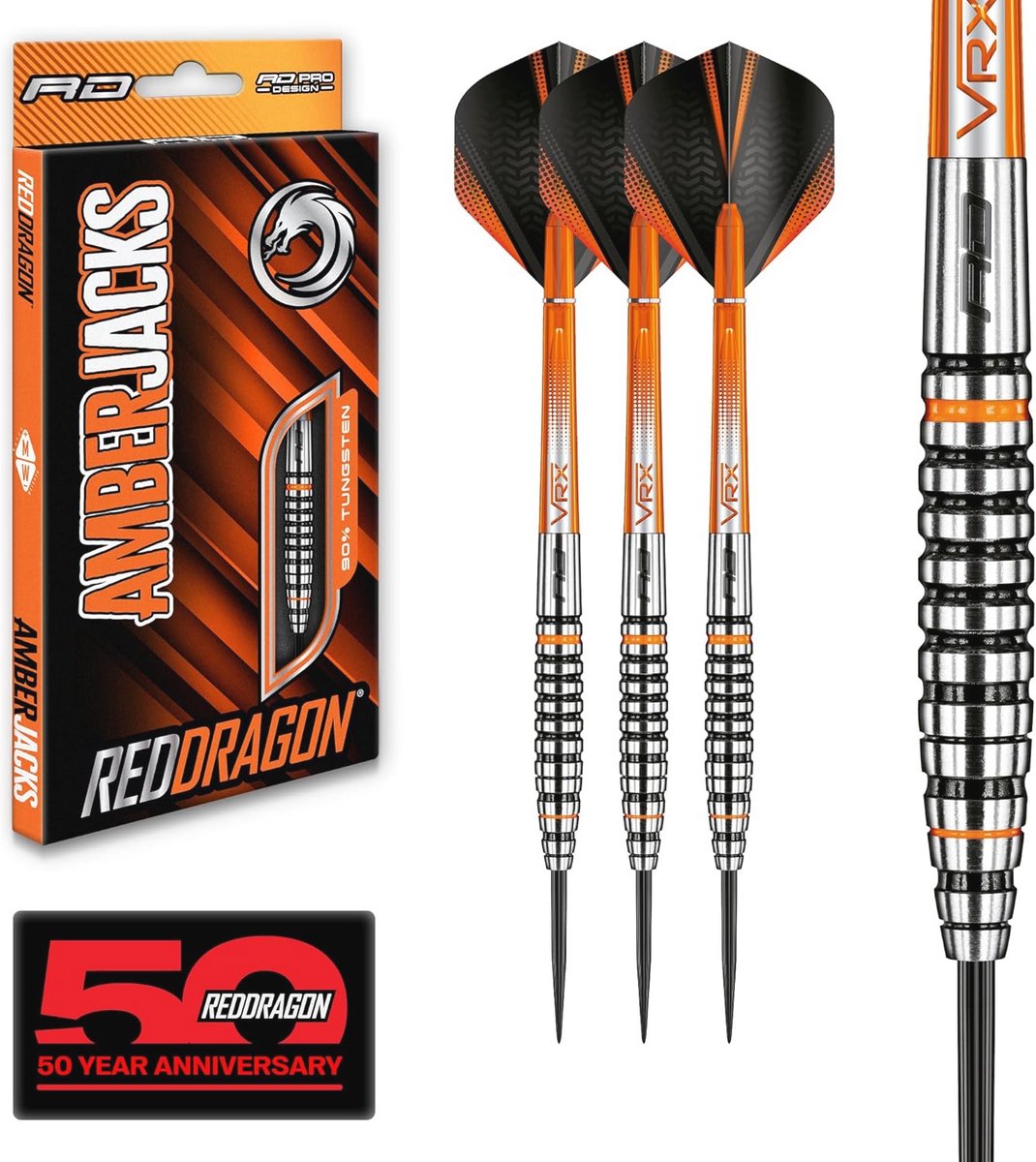 Professionele Tungsten Steeltip Dartpijlen Set - 21g tot 25g met Flights en Shafts
