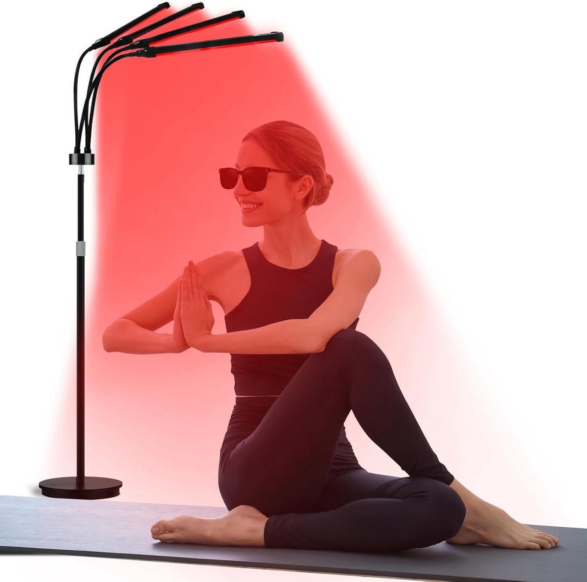 Roodlichttherapie Paneel met Infrarood LED's en Instelbare Timer