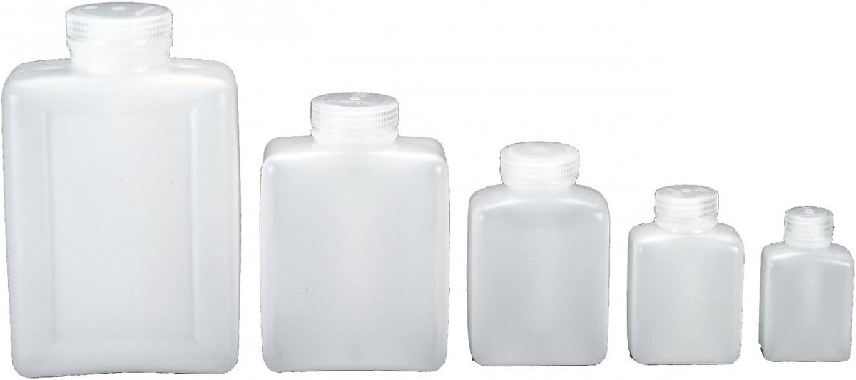 Bewaardozen met brede hals en rechthoekig ontwerp