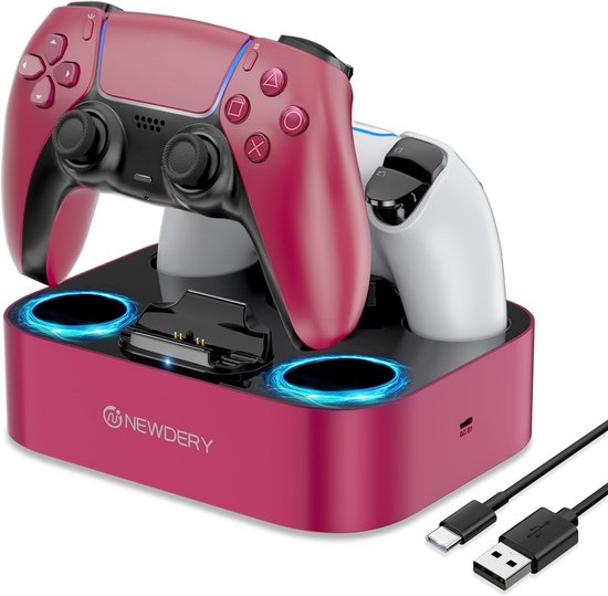 PS5 Controller Laadstation - Snellaadstation voor Dualsense Edge Controller met Kabel