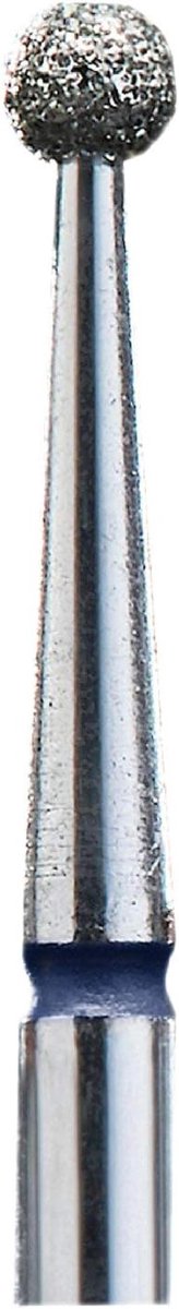Manicurefrees met diamantbol - 2,5 mm voor gemiddelde slijtage