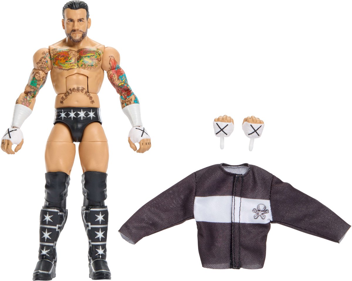 WWE Elite Collection Greatest Hits CM Punk Actiefiguur