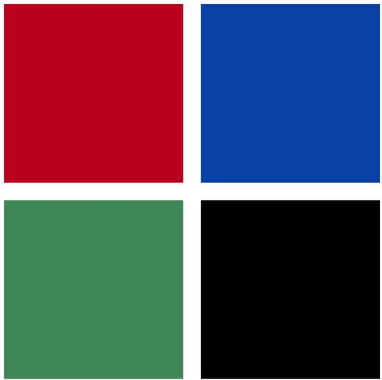 Staedtler Lumocolor whiteboard pen 301 301 WP4 Marqueur tableau blanc noir, rouge, bleu, vert 4 pc(s)