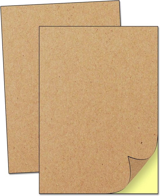 500 A4 vellen 2 stickers 210 x 148 mm zelfklevende etiketten voor inkjetprinters en laseretiket
