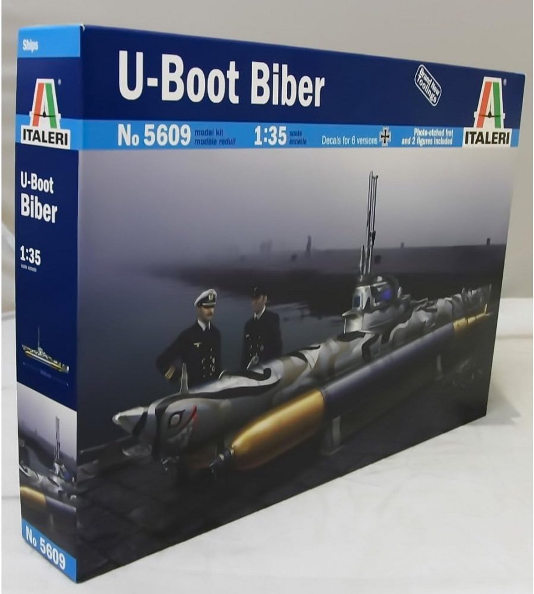 Mini onderzeeër Biber 1:35 modelbouw