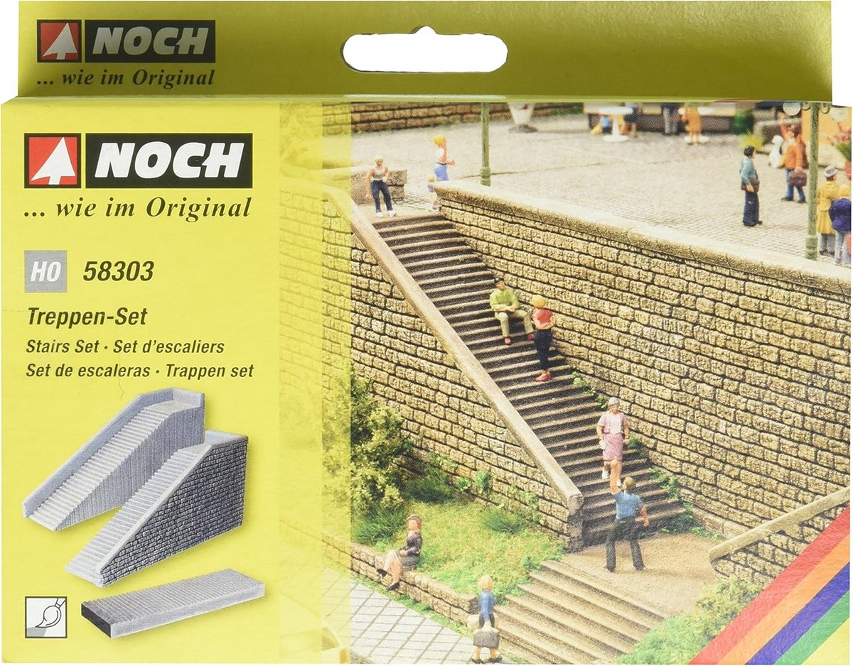 Trap Set voor Modelspoor H0
