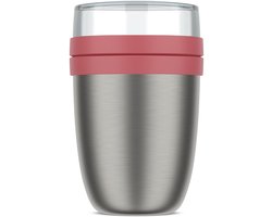 Mepal Isoleer lunchpot Ellipse - 500 ml - Thermos lunchbox - Vivid mauve