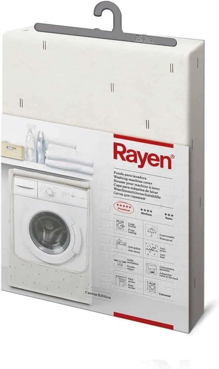 Waterdichte doekafdekking voor wasmachine of droger - Bescherm je apparatuur - 84 x 60 x 60 cm