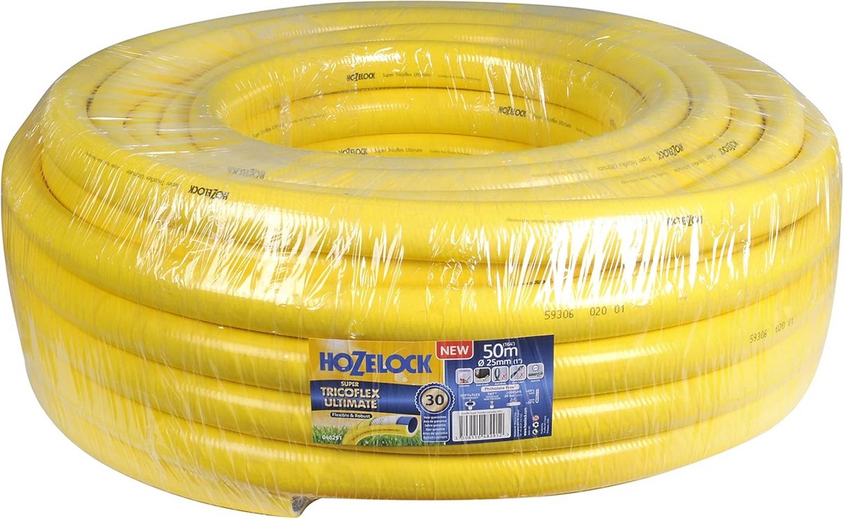 Vervangende Tuinslang 25 Meter 25 mm Diameter voor Krachtige Waterdoorstroming