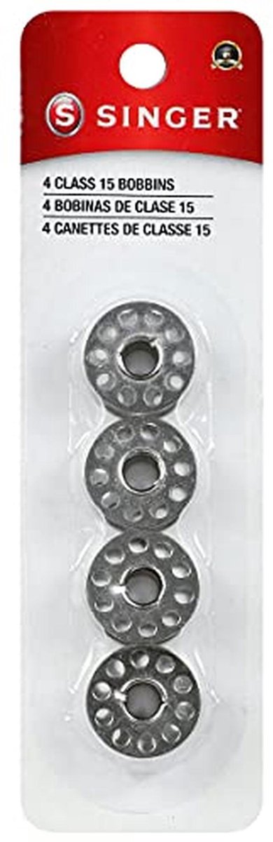 Klassieke 15 Metalen Spoelen - 4 Stuks