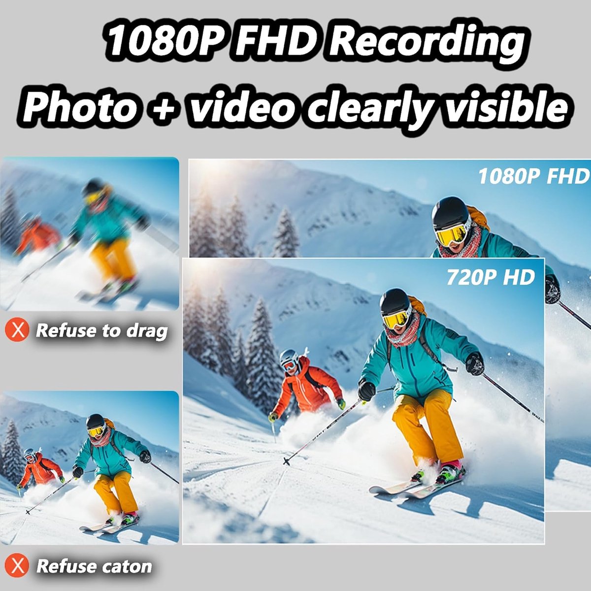 Mini - Ultra-Compacte 1080P Bodycam thumbnail 4