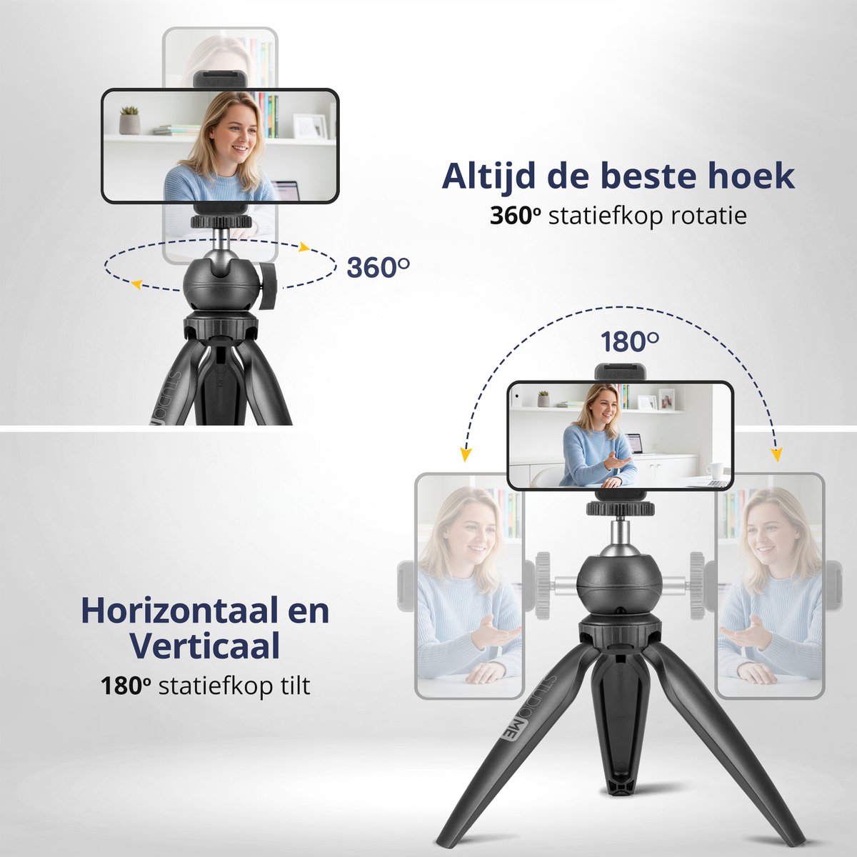 Studio ME - Compact Smartphone Tripod thumbnail 3