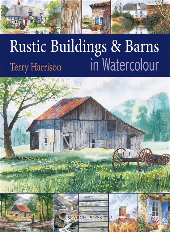 Rustic Buildings and Barns in Watercolour - cover