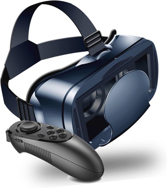 Pro 3D VR-headset Blue Light Oogbescherming Virtual Reality-bril met Verwijderbare Ooglap voor Mobiele Telefoon